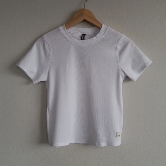 Vuori Pose Fitted Tee White M - Picture 5 of 14